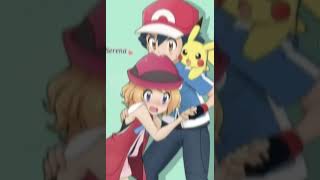 Ash X Serena edit  Ash X Serena love story 💕  Ash Love Serena ashxserenapokemonxyviralshort [upl. by Chiles]