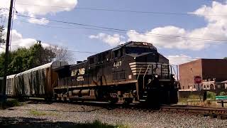 NS 120  LOGANSPORT IN 8 20 24 NS 4317 NS 4206DPU [upl. by Jenkel40]