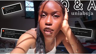 A Uniabuja Q and A vlog 💕🍂 [upl. by Corbett914]