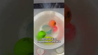 What happens to golf balls in liquid nitrogen ⛳️🧪🥶 [upl. by Lamarre914]