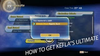 EASIEST WAY TO GET KEFLA ULTIMATE BEATING PQ 128  Xenoverse 2 [upl. by Boaten]