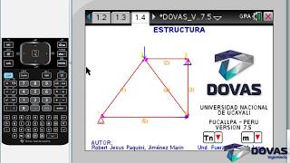 DOVAS Vers 75  TI Nspire CX CAS  ARMADURAS [upl. by Caryl]