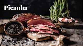 Delicious PICANHA RUMP CAP reverse sear method [upl. by Sapowith725]