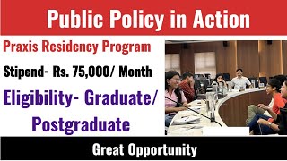 PPIA Fellowship 2024  26  Stipend  Rs 75000 month [upl. by Coppola612]