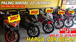 CBR150R SECOND CUMA 13 JUTAAN  REVIEW STOK CBR 150 BEKAS BISA DP 0 [upl. by Annalla]