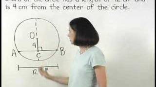 Arcs and Chords  MathHelpcom  Geometry Help [upl. by Nyltyak944]