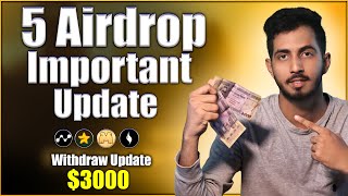 Airdrop Updates  XION MEMEFI MAJOR Node pay Wallet update  Listing amp Withdraw Update [upl. by Ahtamas]