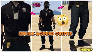 GTA 5 ONLINE  HOW TO GET POLICE MODDED OUTFITS USING TRANSFER GLITCH DIRECTOR MODE GLITCH [upl. by Perlman]