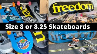 Size 8 or 825  Which is better for Skateboarding [upl. by Alamat]