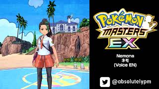 🇺🇸🎙️0289  Nemonaネモ  EN  Pokémon Masters EX [upl. by Htiaf867]