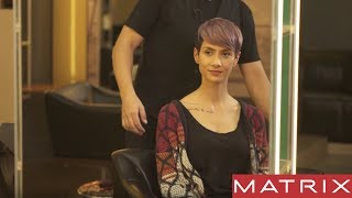 Classic Disconnected Pixie Cut on Episode 36 of HairTube© with Adam Ciaccia [upl. by Nylecyoj269]