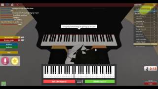 Say Something Im Giving Up On You Roblox Pianowatch keys carefully [upl. by Dnomhcir428]