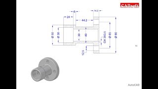 AutoCAD 2016 3D  Exercise 1 [upl. by Daisi]