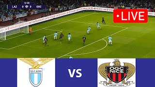 🔴Lazio VS Nice LIVE FOOTBALL MATCH TODAY I Lazio Football Live I Pes 21 Game [upl. by Kaine540]