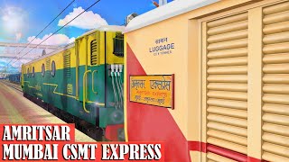 11058 AMRITSARCSMT EXPRESS  ITARSI  INDIAN RAILWAYS  MSTS  Train Simulator [upl. by Esinad]