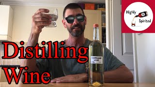 Distilling Homemade Elderflower Wine [upl. by Schonthal]