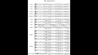 Heinrich Schütz  Magnificat anima mea Dominum SWV 468 w score [upl. by Eelarbed]