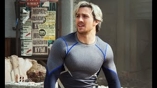 Quicksilver Aaron TaylorJohnson  All Scenes Powers  The Avengers Age of Ultron [upl. by Hovey]