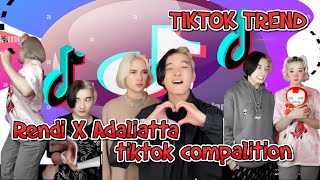 Tiktok Couple Rendi X Adaliatta 2  Viral TikTok  Hot Tiktoker 2021 [upl. by Gurias200]