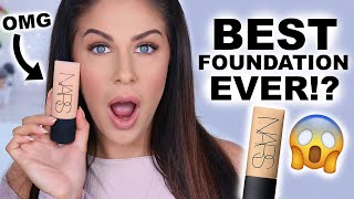 NEW HOLY GRAIL FOUNDATION NARS SOFT MATTE FOUNDATION REVIEW [upl. by Yna]