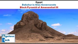 The Black Pyramid of Amenemhat III in Dahshur Egypt [upl. by Kitti886]