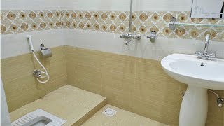 Washroom design 7 x 5 feet  bathroom design [upl. by Akcimahs276]