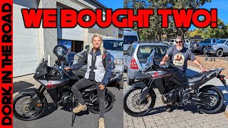 We Bought TWO Brand New 2024 Honda Transalp 750s [upl. by Susie]