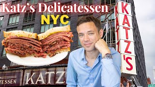 Eating at Katz’s Deli The Most Famous Restaurant in NYC with some of the Best Pastrami [upl. by Atiz]