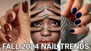 The Best Fall 2024 Nail Trends To Wear  Classy Style [upl. by Annael]