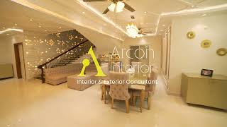 Duplex house interior by ARCON INTERIORS [upl. by Navar849]