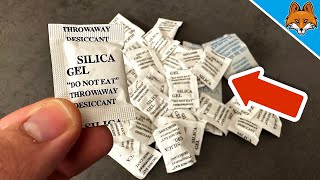 Youll Never Throw Away Silica Gel Packets Again💥INCREDIBLE uses🤯 [upl. by Rodriguez]