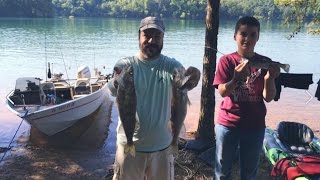 How to catch and clean a Walleye on Blue Ridge Lake GA [upl. by Leugimesoj]