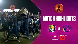 Ratnagiri Jets are the Champions of MPL 2024  Final Highlights  JioCinema amp Sports18 [upl. by Jordanson]