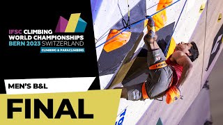 Mens Boulder amp Lead final  Bern 2023 [upl. by Asha]