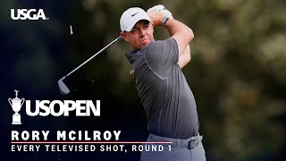 2023 US Open Highlights Rory McIlroy Round 1  Every Televised Shot [upl. by Aenil]