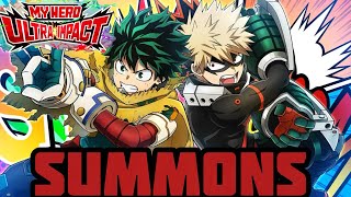 MY HERO ACADEMIA ULTRA IMPACT 35 YEAR ANNIVERSARY SUMMONS [upl. by Aikkin]