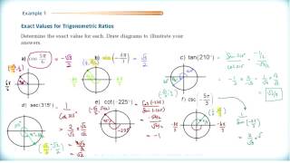 Math 3200  Ch4 Sec42  Trigonometric Ratios Part I [upl. by Altheta]