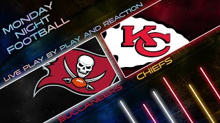 Buccaneers vs Chiefs Live Play by Play amp Reaction [upl. by Sergu904]