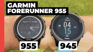 Garmin Forerunner 955 First Run Whats new vs Forerunner 945 [upl. by Nolasba769]