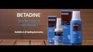 BETADINE® Sore Throat Spray [upl. by Llerrac]