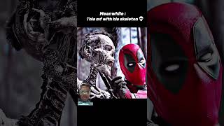 Deadpool talking to Wolverine skeleton in Deadpool 3 [upl. by Elbring603]