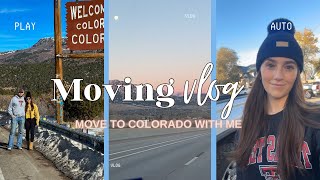 Move with me to Colorado  Denver moving vlog  ATX to CO [upl. by Kinny]