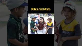 Faizan Batting Tips To Her sister Sonia chotafaizan cricket cricketskill youtube viralvideo [upl. by Nikos670]