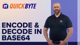 How to Encode and Decode Data using Base64  An ITProTV QuickByte [upl. by Ydnik]