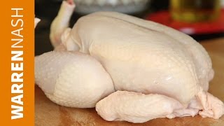 How to Poach Chicken  Falls off the bone  Recipes by Warren Nash [upl. by Vocaay385]