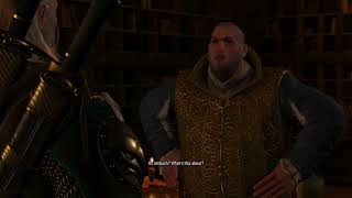 The Witcher 3  Asking Dijkstra for help before A Poet Under Pressure [upl. by Waki]