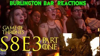 Game Of Thrones  Burlington Bar Reactions  S8E3 quotThe Long Nightquot Part 1 [upl. by Ettevi]