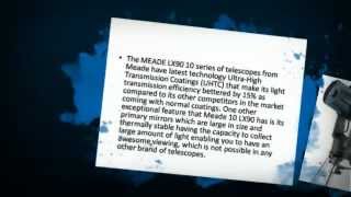 Outstanding Review About Meade LX90 10 [upl. by Gudren]