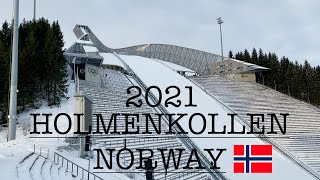 HOLMENKOLLEN SKI JUMP  NORWAY 2021 [upl. by Carpio]