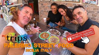 Street Food Palermo Sicily Italy [upl. by Edasalof985]